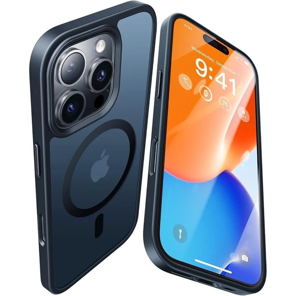 Opxyl Magnetic Case for iPhone 16 Pro Max Compatible w/ MagSafe Black 16FT Drop